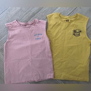 Set of Cotton On tanks